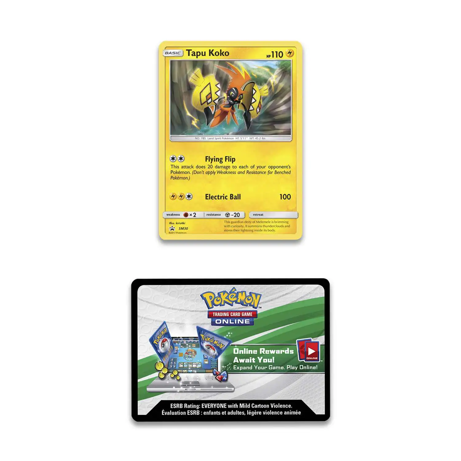 Tapu Koko Figure Collection [4 Booster Packs, Promo Card & Figure]